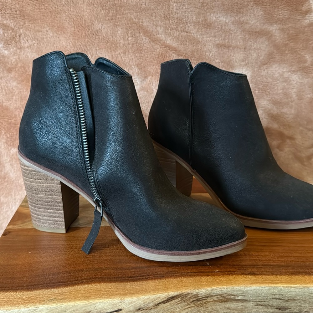 Mia black booties. 6
